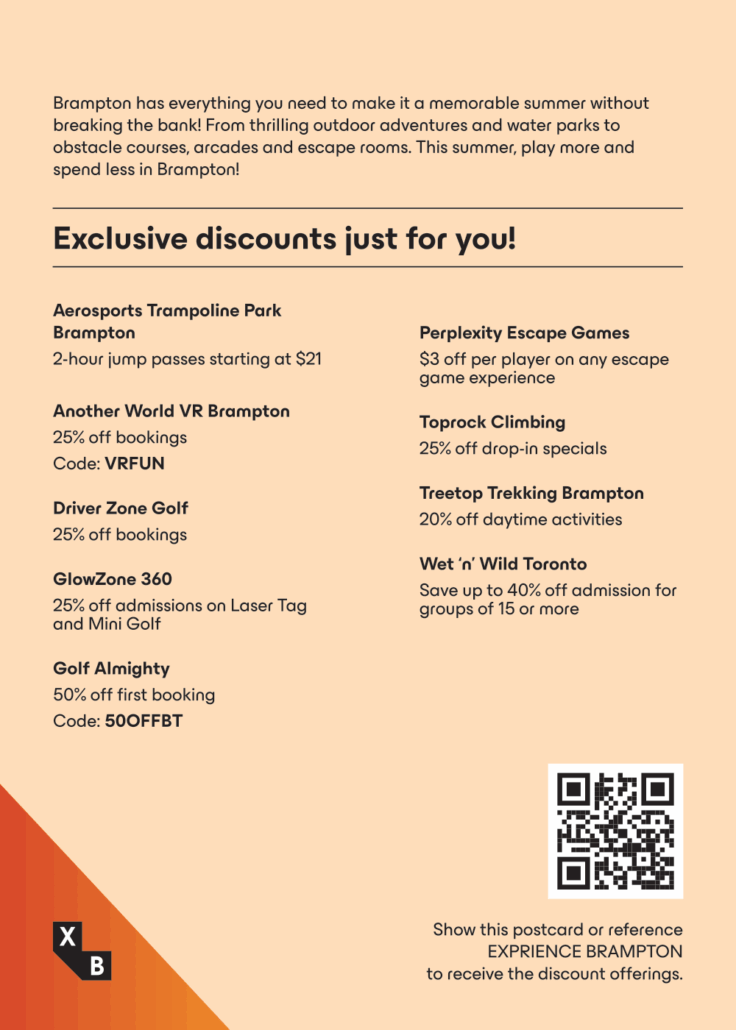 Attractions Discounts - Experience Brampton-2
